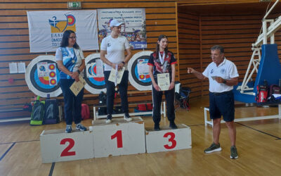 Χάλκινο μετάλλιο για τη Χριστίνα Γερουλάκη στην κατηγορία Ολυμπιακού Τόξου Γυναικών