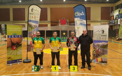 Χάλκινο μετάλλιο για τον Γερουλάκη Ιωάννη στην Α κατηγορία αντρών Ολυμπιακού τόξου